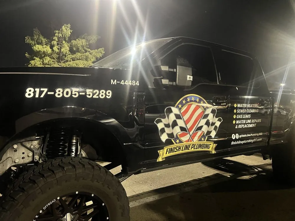 Slide of Finish Line Plumbing