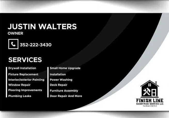 Slide of Finish Line