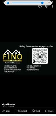 Fino General Construction Logo