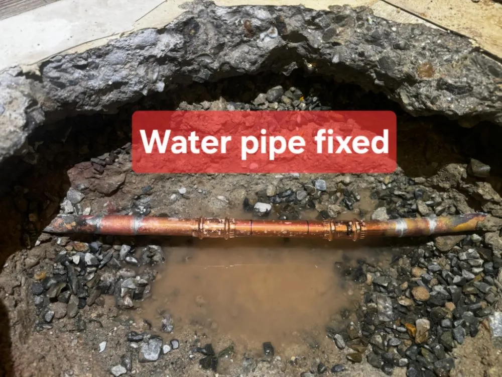 Slide of First Aid Plumbing