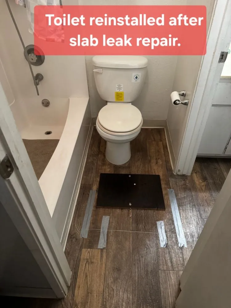 Slide of First Aid Plumbing