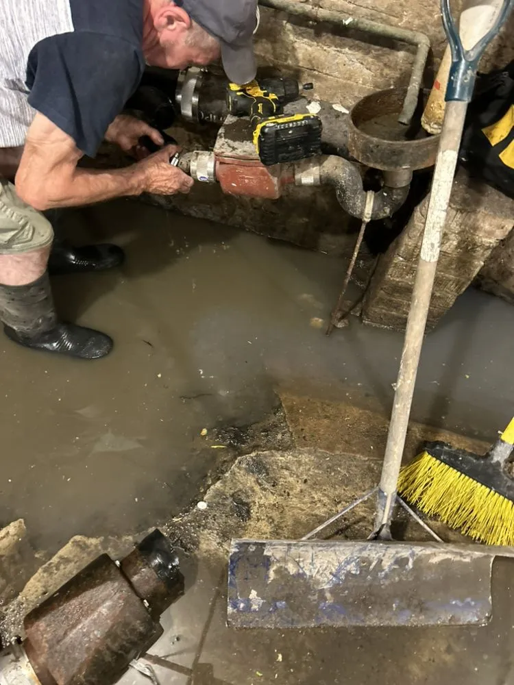 Slide of First Aid Sewer Cleaning