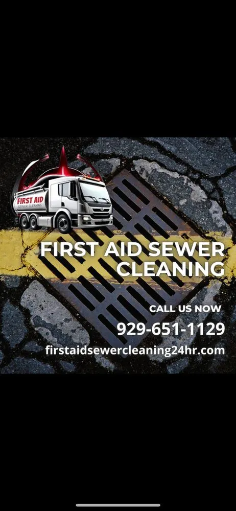 Slide of First Aid Sewer Cleaning