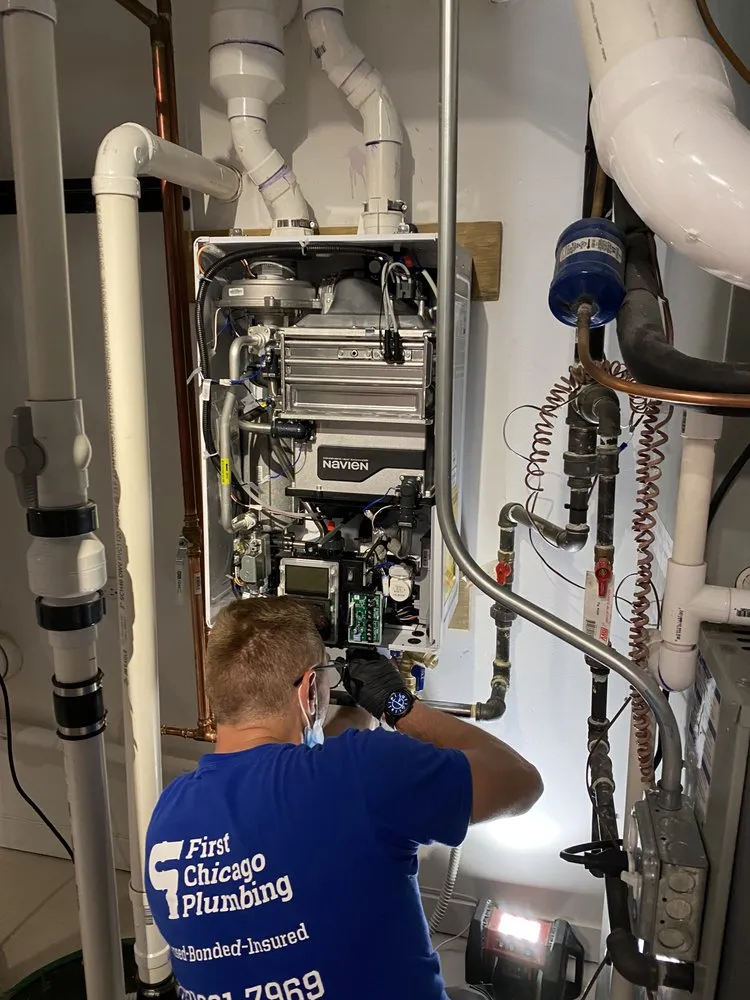 Slide of First Chicago Plumbing