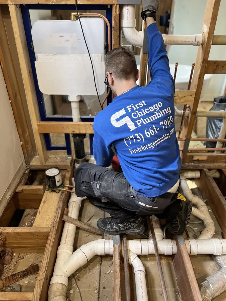 Slide of First Chicago Plumbing