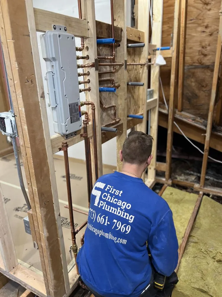 Slide of First Chicago Plumbing