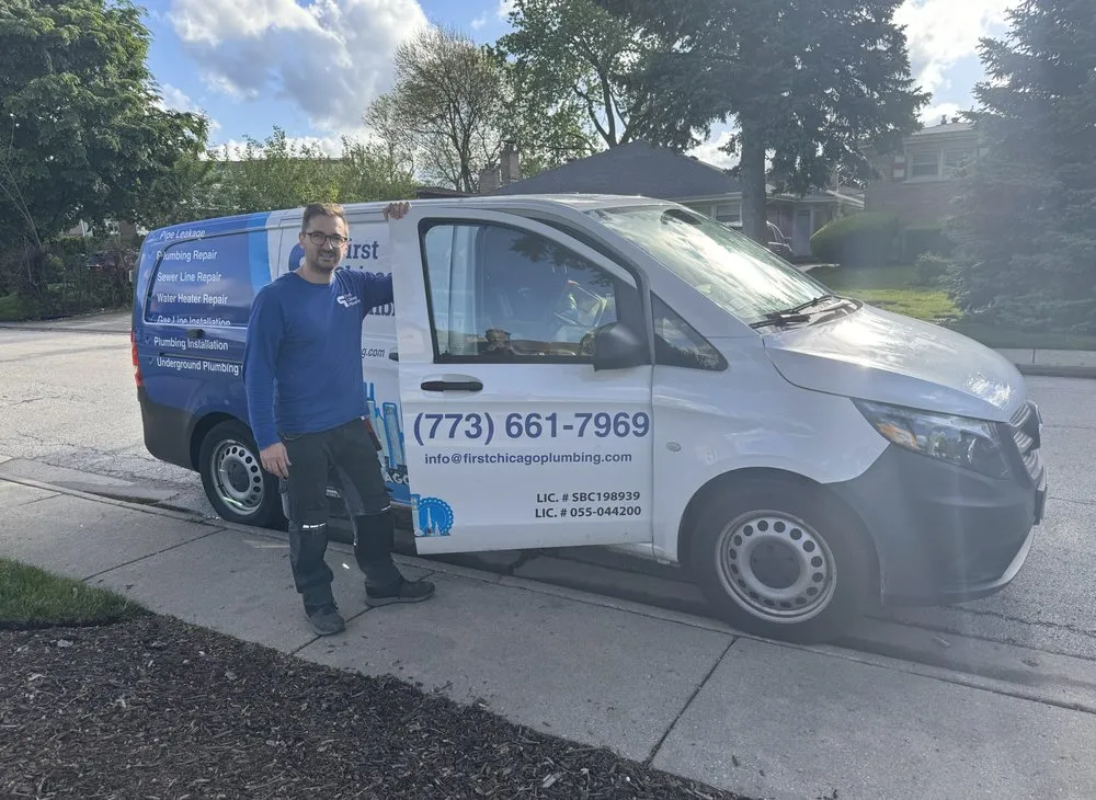 Slide of First Chicago Plumbing