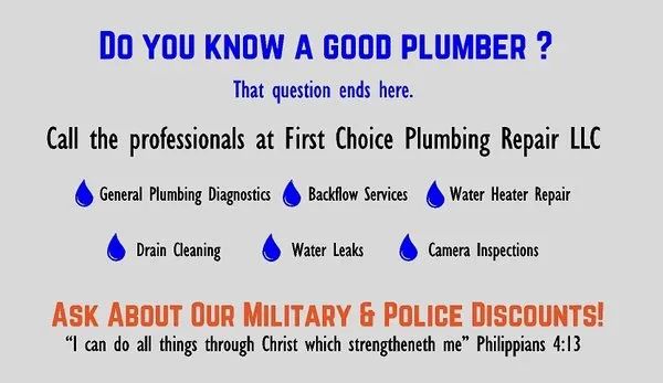 First Choice Plumbing