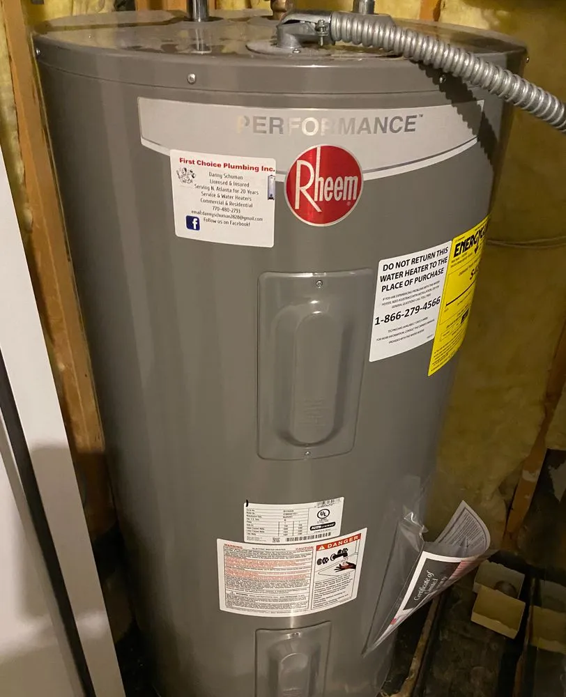 Slide of First Choice Plumbing