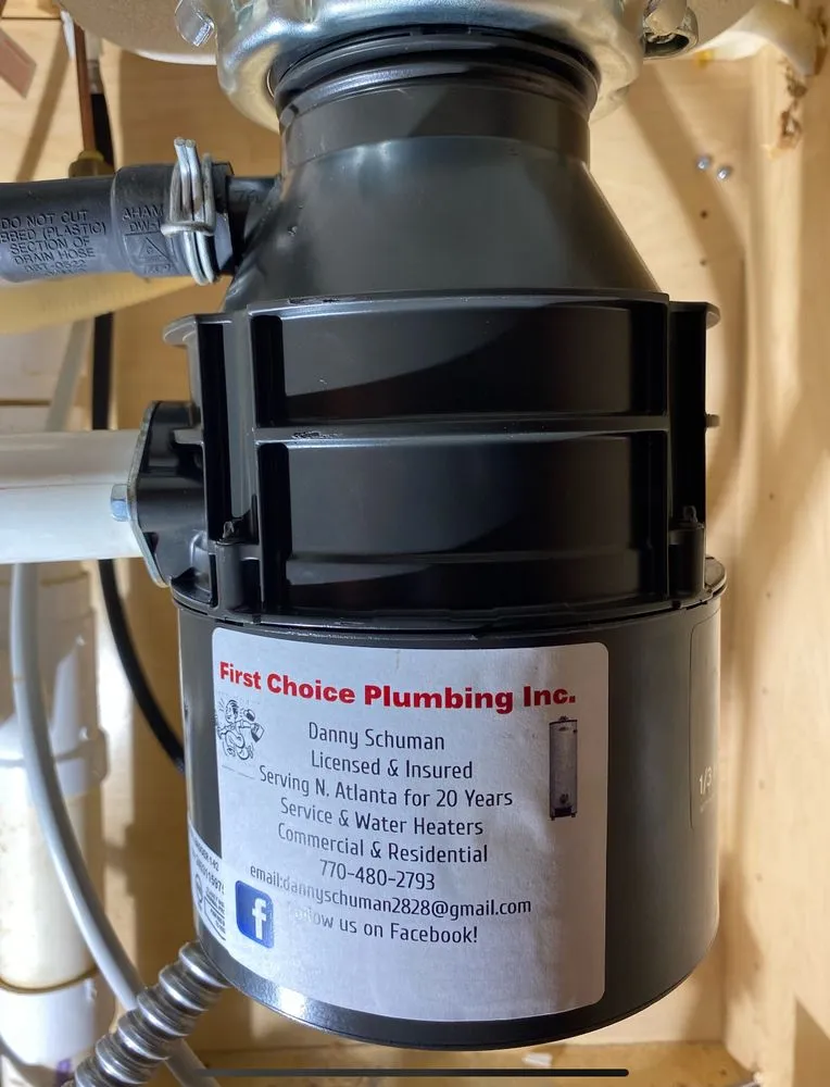 Slide of First Choice Plumbing