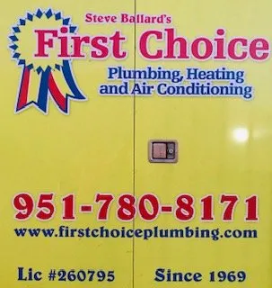 Slide of First Choice Plumbing Heating & Air Conditioning