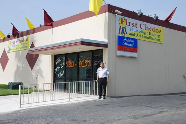 First Choice Plumbing Heating & Air Conditioning Logo