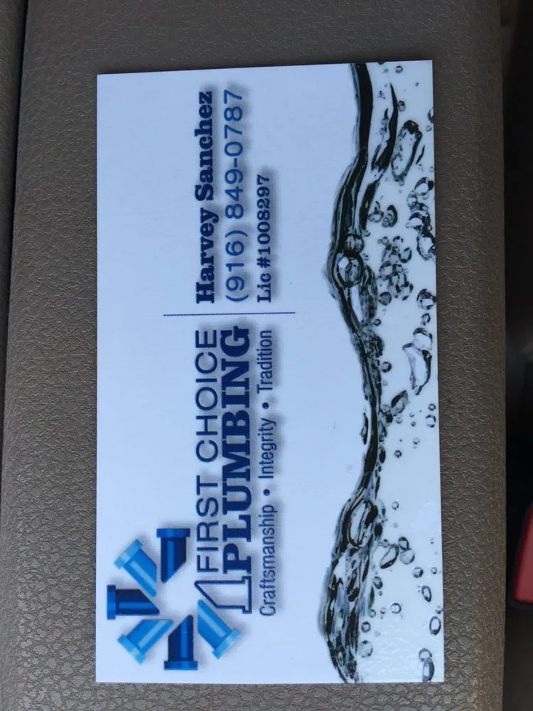 Slide of First Choice Plumbing Sewer and Drain
