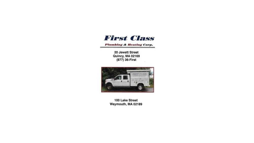 Slide of First Class Plumbing & Heating Corp.