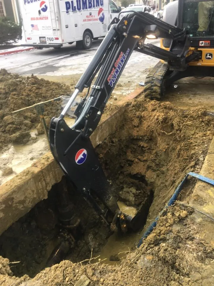 Slide of First Class Plumbing