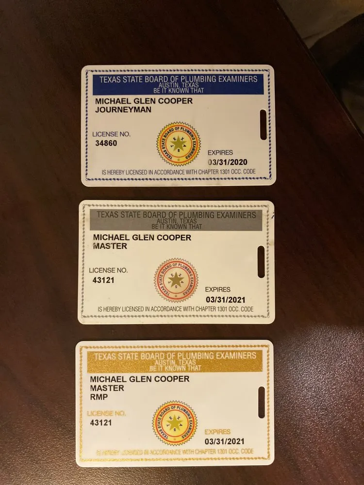 Slide of First Class Plumbing