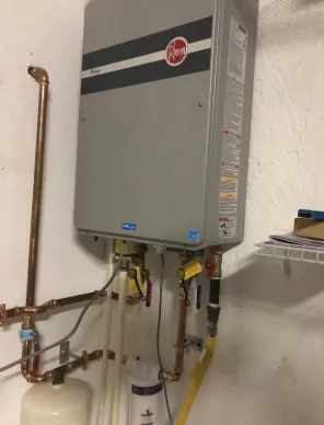 Slide of First Class Plumbing