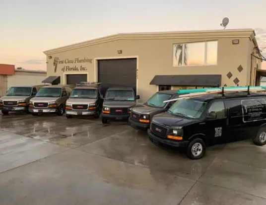 Slide of First Class Plumbing of Florida