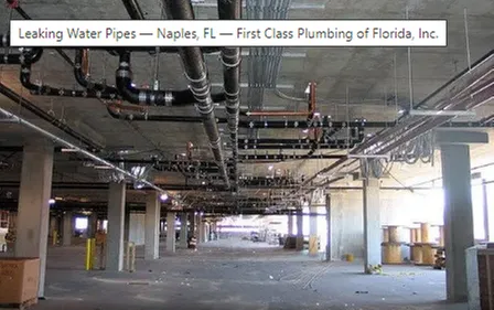 Slide of First Class Plumbing of Florida