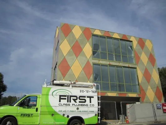 First Class Plumbing Logo