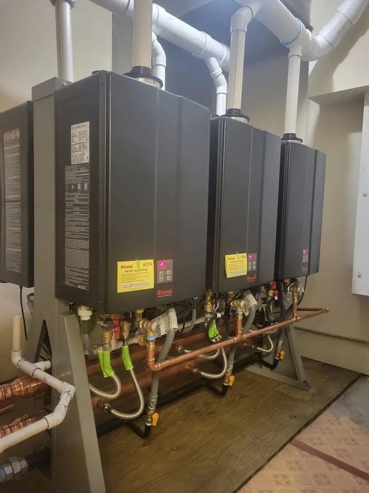 Slide of First Class Water Heaters