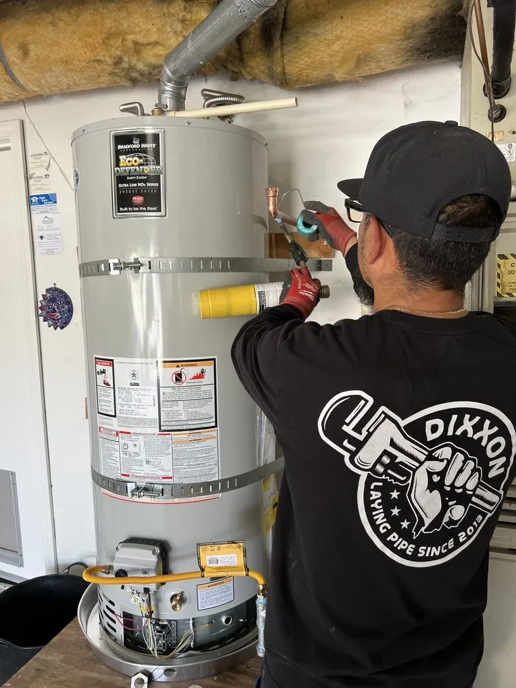 Slide of First Class Water Heaters