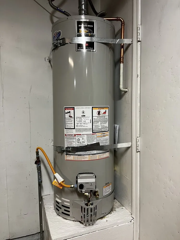 Slide of First Class Water Heaters