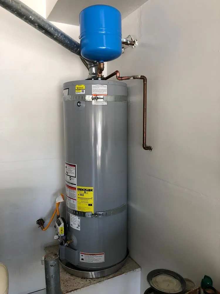 Slide of First Class Water Heaters