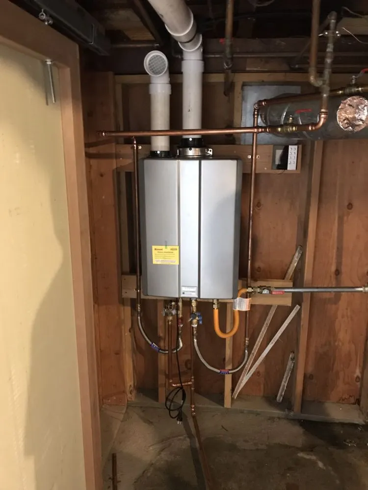 Slide of First Class Water Heaters
