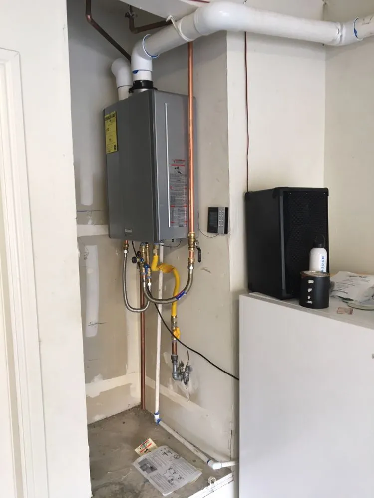 Slide of First Class Water Heaters