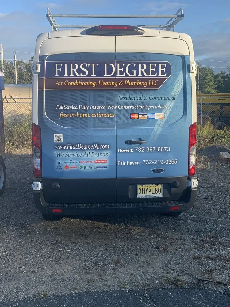 Quality plumbing repair in Howell, NJ by First Degree Air Conditioning - Heating & Plumbing