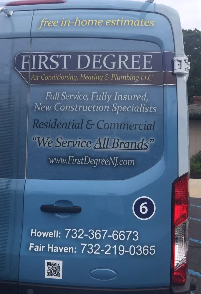 Affordable drain cleaning for homes in Fair Haven, NJ by First Degree Air Conditioning Heating & Plumbing