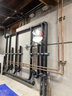 Slide of First Division Plumbing