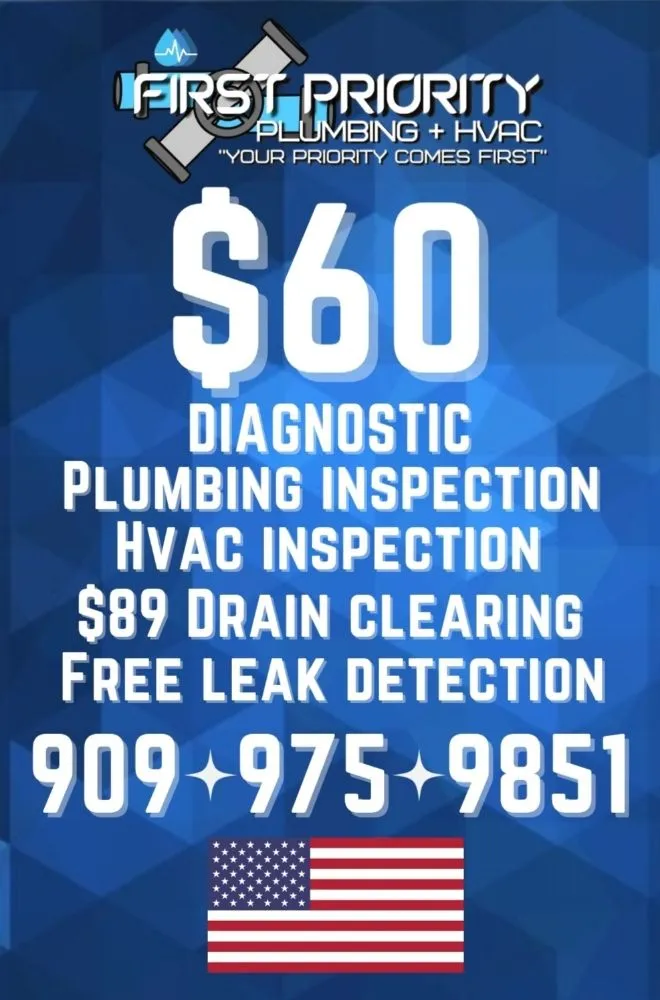 Slide of First Priority Plumbing