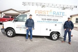 Slide of First Rate Plumbing Heating and Cooling