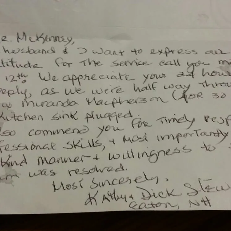 Slide of First Response Plumbing and Drain