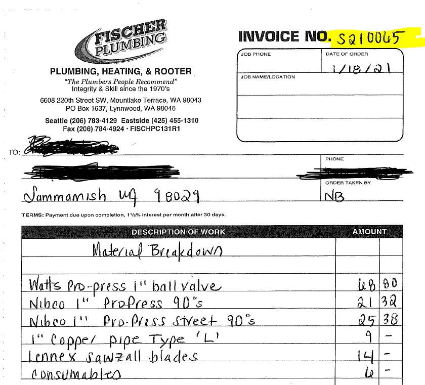 Slide of Fischer Plumbing & Drain Cleaning