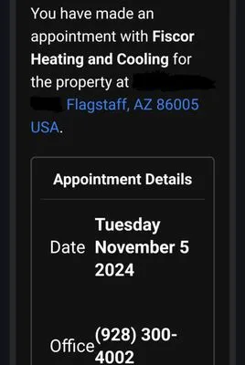 Fiscor Plumbing and Air Logo