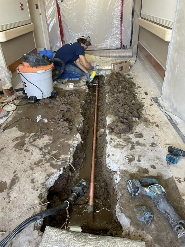 Slide of Fisheye Leak Detection