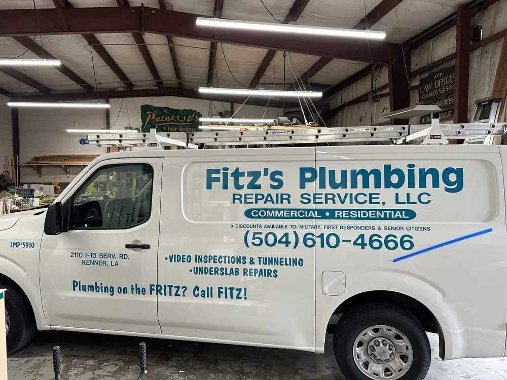 Slide of Fitz's Plumbing Repair Service