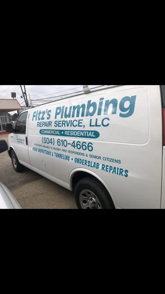 Slide of Fitz's Plumbing Repair Service