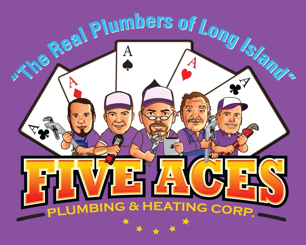 Slide of Five Aces Plumbing and Heating