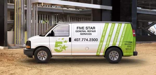 Five Star General Repair Services Logo