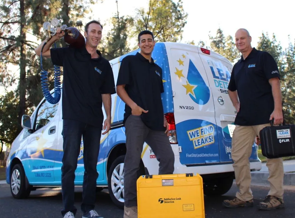 Slide of Five Star Leak Detection by Sherlock Leak