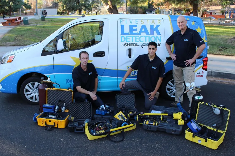 Slide of Five Star Leak Detection by Sherlock Leak