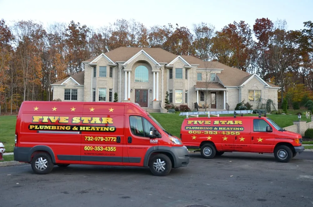 Slide of Five Star Plumbing and Heating