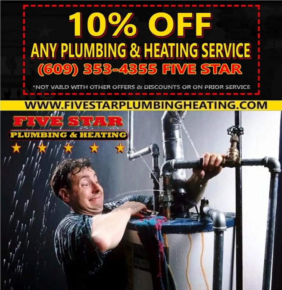 Slide of Five Star Plumbing and Heating