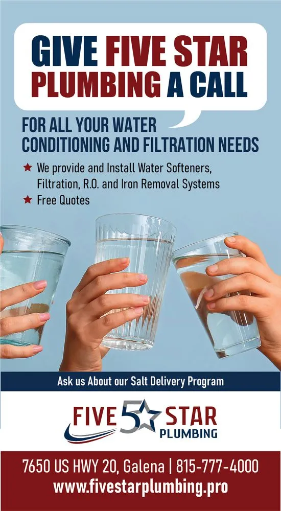 Slide of Five Star Plumbing