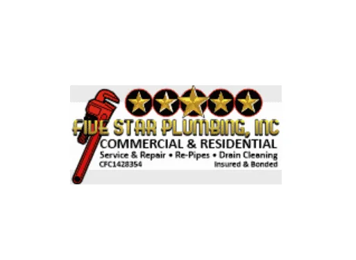 Slide of Five Star Plumbing