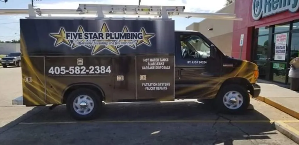 Slide of Five Star Plumbing